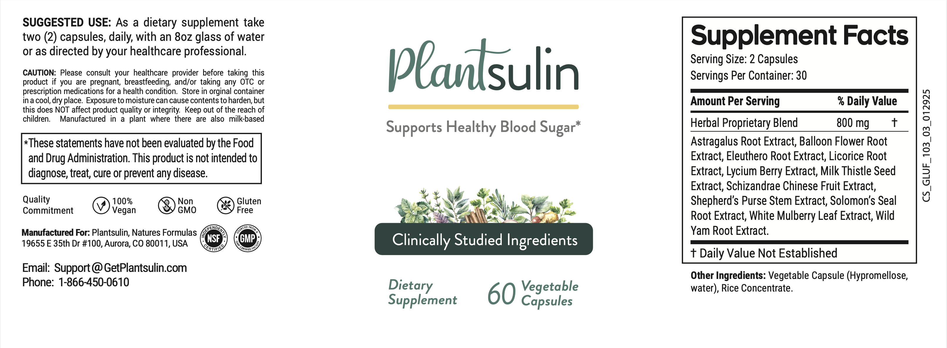 Product Label